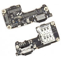 Lanksčioji jungtis Xiaomi 12 5G / 12X 5G / 12S 5G su įkrovimo kontaktu ir mikrofonu, SIM kortelės kontaktu originali (service pack)