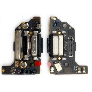 Lanksčioji jungtis Xiaomi Mi 11 Lite 4G / Mi 11 Lite 5G su įkrovimo kontakto ir mikrofonu originali (service pack)