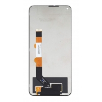 Ekranas Xiaomi Redmi Note 9T 5G / Redmi Note 9 5G su lietimui jautriu stikliuku Black