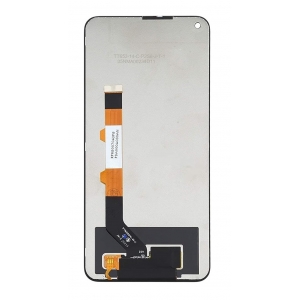 Ekranas Xiaomi Redmi Note 9T 5G / Redmi Note 9 5G su lietimui jautriu stikliuku Black