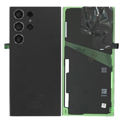 Galinis dangtelis Samsung S918 S23 Ultra Phantom Black originalus (service pack)