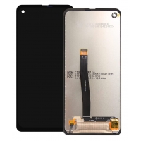 Ekranas Samsung G715F Xcover PRO su lietimui jautriu stikliuku Black