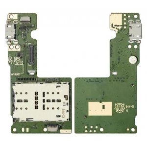 Lanksčioji jungtis Lenovo Tab M10 TB-X505 (P101DEA-AB0) su įkrovimo kontaktu, mikrofonu, SIM lizdu HQ