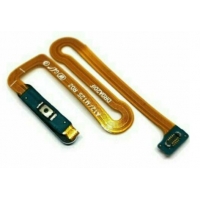 Lanksčioji jungtis Samsung A125 A12 / A127 A12S on / off + Fingerprint mygtuku Black