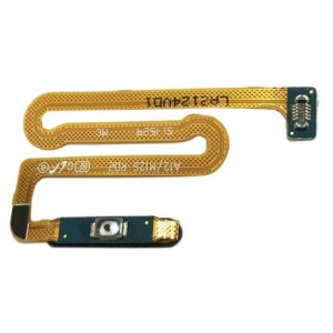Lanksčioji jungtis Samsung A125 A12 / A127 A12S on / off + Fingerprint mygtuku Blue