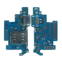 Lanksčioji jungtis Samsung A805 A80 2019 su įkrovimo kontaktu, mikrofonu, SIM lizdu originali (service pack)