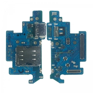 Lanksčioji jungtis Samsung A805 A80 2019 su įkrovimo kontaktu, mikrofonu, SIM lizdu originali (service pack)
