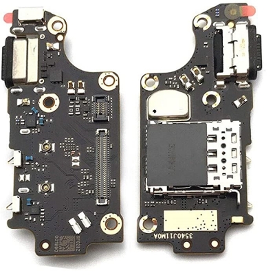 Lanksčioji jungtis Xiaomi Poco F2 Pro su įkrovimo kontaktu ir mikrofonu, SIM kortelės kontaktu Lanksčioji jungtis Xiaomi Poco F2 Pro su įkrovimo kontaktu ir mikrofonu, SIM kortelės kontaktu
