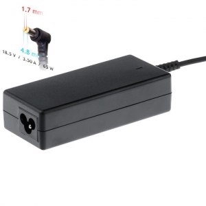Nešiojamojo kompiuterio pakrovėjas Akyga AK-ND-09 (18.5V  /  3.54A 65W 4.8 x 1.7mm) HP 1.2m