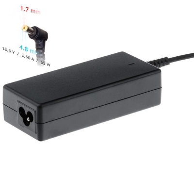Nešiojamojo kompiuterio pakrovėjas Akyga AK-ND-09 (18.5V  /  3.54A 65W 4.8 x 1.7mm) HP 1.2m