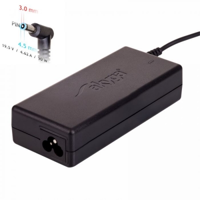 Nešiojamojo kompiuterio pakrovėjas Akyga AK-ND-26 (19.5V / 4.62A 90W 4.5 x 3.0mm + pin) HP 1.2m Nešiojamojo kompiuterio pakrovėjas Akyga AK-ND-26 (19.5V / 4.62A 90W 4.5 x 3.0mm + pin) HP 1.2m