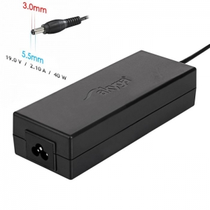 Nešiojamojo kompiuterio pakrovėjas Akyga AK-ND-56 (19V / 6.32A 120W 5.5 x 3.0mm + pin) SAMSUNG 1.2m