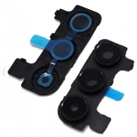 Samsung A155 A15 4G / A156 A15 5G kameros stikliukas su rėmeliu Black (service pack)
