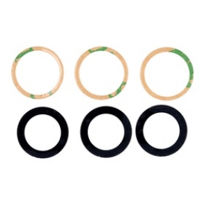 Samsung G990 S21 FE 5G kameros stikliukas Black (only lens 3pcs)
