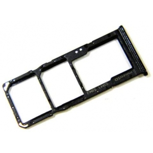 SIM kortelės laikiklis Samsung A715 A71 2020 Prism Crush Black