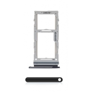 SIM kortelės laikiklis Samsung G980 / G981 / G985 / G986 / G988 S20 / S20 Plus / S20 Ultra Cosmic Black