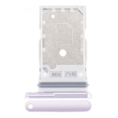 SIM kortelės laikiklis Samsung G990 S21 FE Lavender SIM kortelės laikiklis Samsung G990 S21 FE Lavender