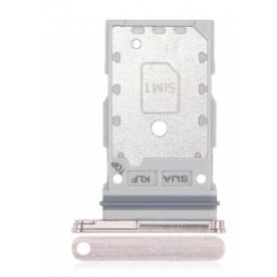 SIM kortelės laikiklis Samsung S901 / S906 S22 / S22 Plus Dual Pink Gold SIM kortelės laikiklis Samsung S901 / S906 S22 / S22 Plus Dual Pink Gold