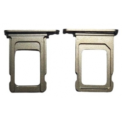 SIM kortelės laikiklis skirtas iPhone 14 Pro / 14 Pro Max Gold