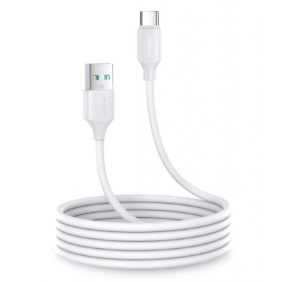 USB kabelis JOYROOM (S-UCA9) type-C (3A) 2m baltas USB kabelis JOYROOM (S-UCA9) type-C (3A) 2m baltas