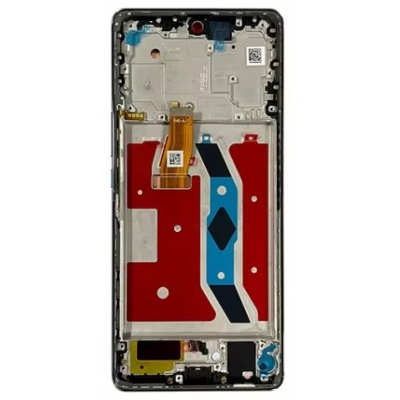 Ekranas Huawei Honor Magic5 Lite 5G / Honor X9A 5G su lietimui jautriu stikliuku ir rėmeliu Black Ekranas Huawei Honor Magic5 Lite 5G / Honor X9A 5G su lietimui jautriu stikliuku ir rėmeliu Black