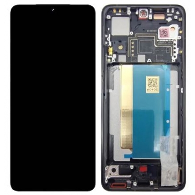 Ekranas Xiaomi Poco F6 Pro su lietimui jautriu stikliuku ir rėmeliu Black originalus (service pack) Ekranas Xiaomi Poco F6 Pro su lietimui jautriu stikliuku ir rėmeliu Black originalus (service pack)