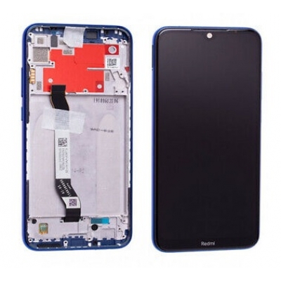 Ekranas Xiaomi Redmi Note 8T su lietimui jautriu stikliuku ir rėmeliu Blue originalus (service pack) Ekranas Xiaomi Redmi Note 8T su lietimui jautriu stikliuku ir rėmeliu Blue originalus (service pack)