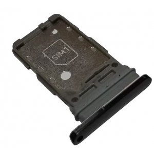 SIM kortelės laikiklis Samsung G996 S21 Plus 5G Phantom Black originalus (service pack)