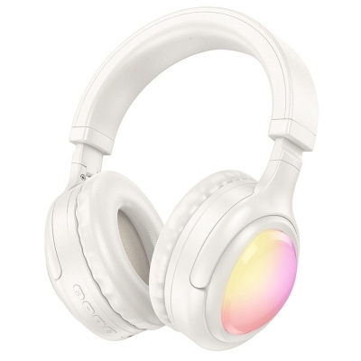 Bluetooth ausinės HOCO W48 baltos Bluetooth ausinės HOCO W48 baltos