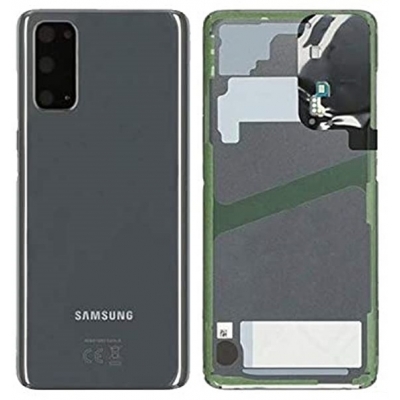 Galinis dangtelis Samsung G980 / G981 S20 Cosmic Grey originalus (used Grade A) Galinis dangtelis Samsung G980 / G981 S20 Cosmic Grey originalus (used Grade A)