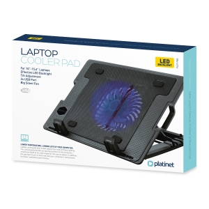 PLATINET LAPTOP COOLER PAD 1 FAN 1500 RPM