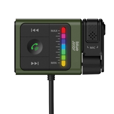Bluetooth transmiteris Blue Star (BT64) (bluetooth v5.1, 3,5mm AUX) juodas Bluetooth transmiteris Blue Star (BT64) (bluetooth v5.1, 3,5mm AUX) juodas