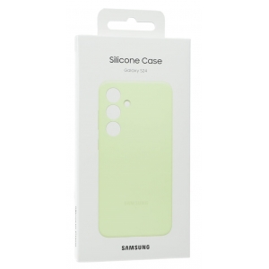 Dėklas EF-PS921TGE Samsung Silicone Cover Galaxy S921 S24 Lime