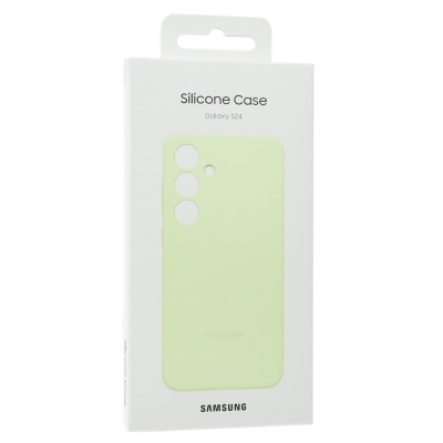 Dėklas EF-PS921TGE Samsung Silicone Cover Galaxy S921 S24 Lime