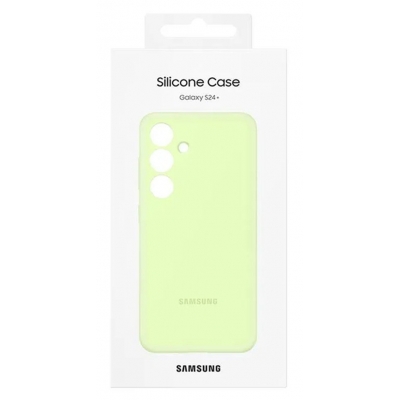 Dėklas EF-PS926TGE Samsung Silicone Cover Galaxy S926 S24 Plus Lime Dėklas EF-PS926TGE Samsung Silicone Cover Galaxy S926 S24 Plus Lime