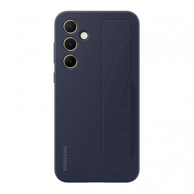 Dėklas F-GA556TBE Samsung Standing Grip Cover Galaxy A556 A55 5G Dėklas F-GA556TBE Samsung Standing Grip Cover Galaxy A556 A55 5G