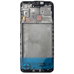 Ekranas Samsung A166 A16 5G su lietimui jautriu stikliuku ir rėmeliu Black originalus (service pack)