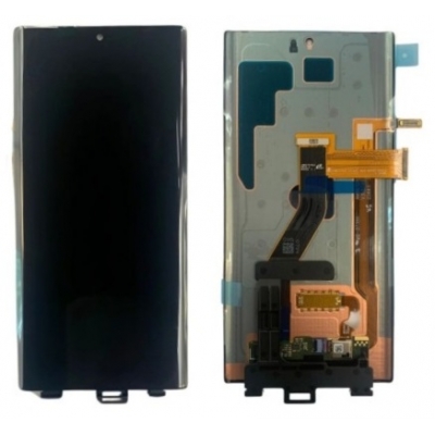 Ekranas Samsung N975 Note 10 Plus / N976 Note 10 Plus 5G su lietimui jautriu stikliuku (NO FRAME) originalus (service pack)