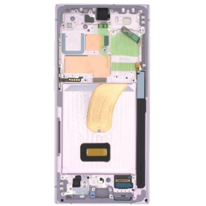 Ekranas Samsung S918 S23 Ultra 5G su lietimui jautriu stikliuku ir rėmeliu Lavender originalus (service pack)