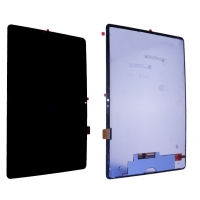 Ekranas Samsung X510 / X516 TAB S9 FE 10.9 2023 su lietimui jautriu stikliuku Black originalus (service pack)