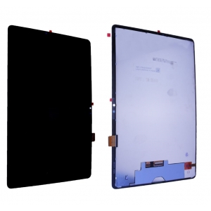 Ekranas Samsung X510 / X516 TAB S9 FE 10.9 2023 su lietimui jautriu stikliuku Black originalus (service pack)