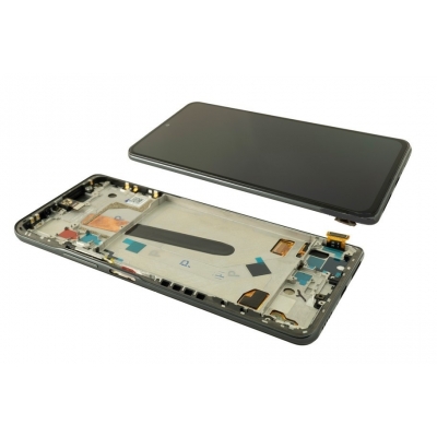 Ekranas Xiaomi Mi 11i / Mi 11X / Mi 11X Pro / Poco F3 su lietimui jautriu stikliuku ir rėmeliu Black originalus (service pack) Ekranas Xiaomi Mi 11i / Mi 11X / Mi 11X Pro / Poco F3 su lietimui jautriu stikliuku ir rėmeliu Black originalus (service pack)