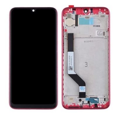 Ekranas Xiaomi Redmi Note 7 su lietimui jautriu stikliuku ir rėmeliu Red originalus (service pack) Ekranas Xiaomi Redmi Note 7 su lietimui jautriu stikliuku ir rėmeliu Red originalus (service pack)