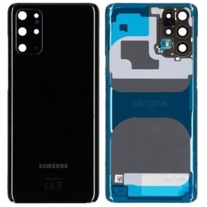Galinis dangtelis Samsung G985 / G986 S20 Plus Cosmic Black originalus (used Grade B)