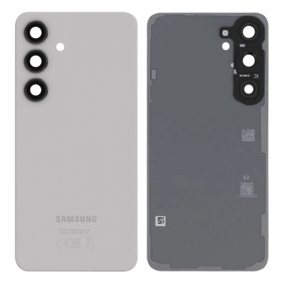 Galinis dangtelis Samsung S926 S24 Plus Marble Grey originalus (used Grade B)