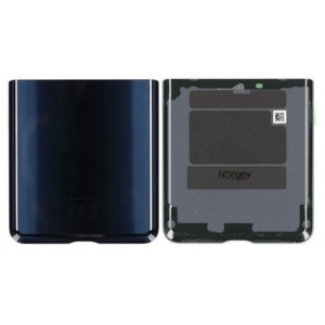 Galinis viršutinis dangtelis Samsung Galaxy Z Flip F700 juodas originalus (service pack)