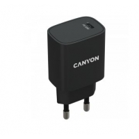 Įkroviklis CANYON H-20 (1xUSB-C 20W) juodas