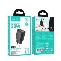 Įkroviklis HOCO N62 (1xUSB-C 30W) juodas