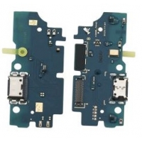 Lanksčioji jungtis Samsung A166 A16 5G su įkrovimo kontaktu, mikrofonu originali (service pack)