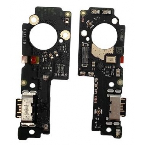 Lanksčioji jungtis Xiaomi Poco M4 5G / M5 5G / Redmi Note 11E įkrovimo kontakto su mikrofonu originalus (service pack)